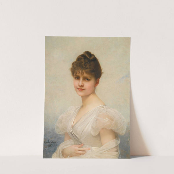 Edith Warren Miller by Jules Joseph Lefebvre