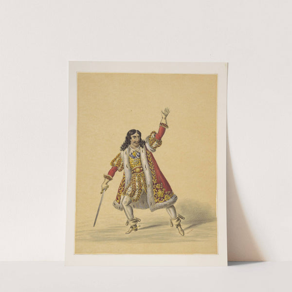 Edmund Kean as ‘Richard’ Marks by Augustus Toedteberg