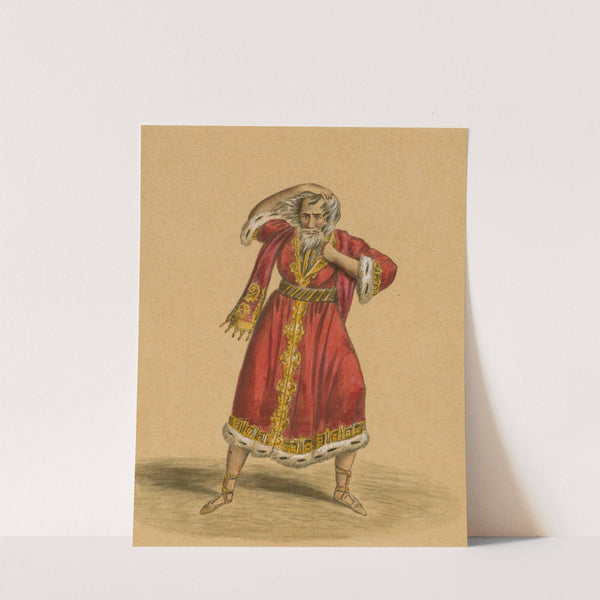 Edmund Keane as King Lear by Augustus Toedteberg