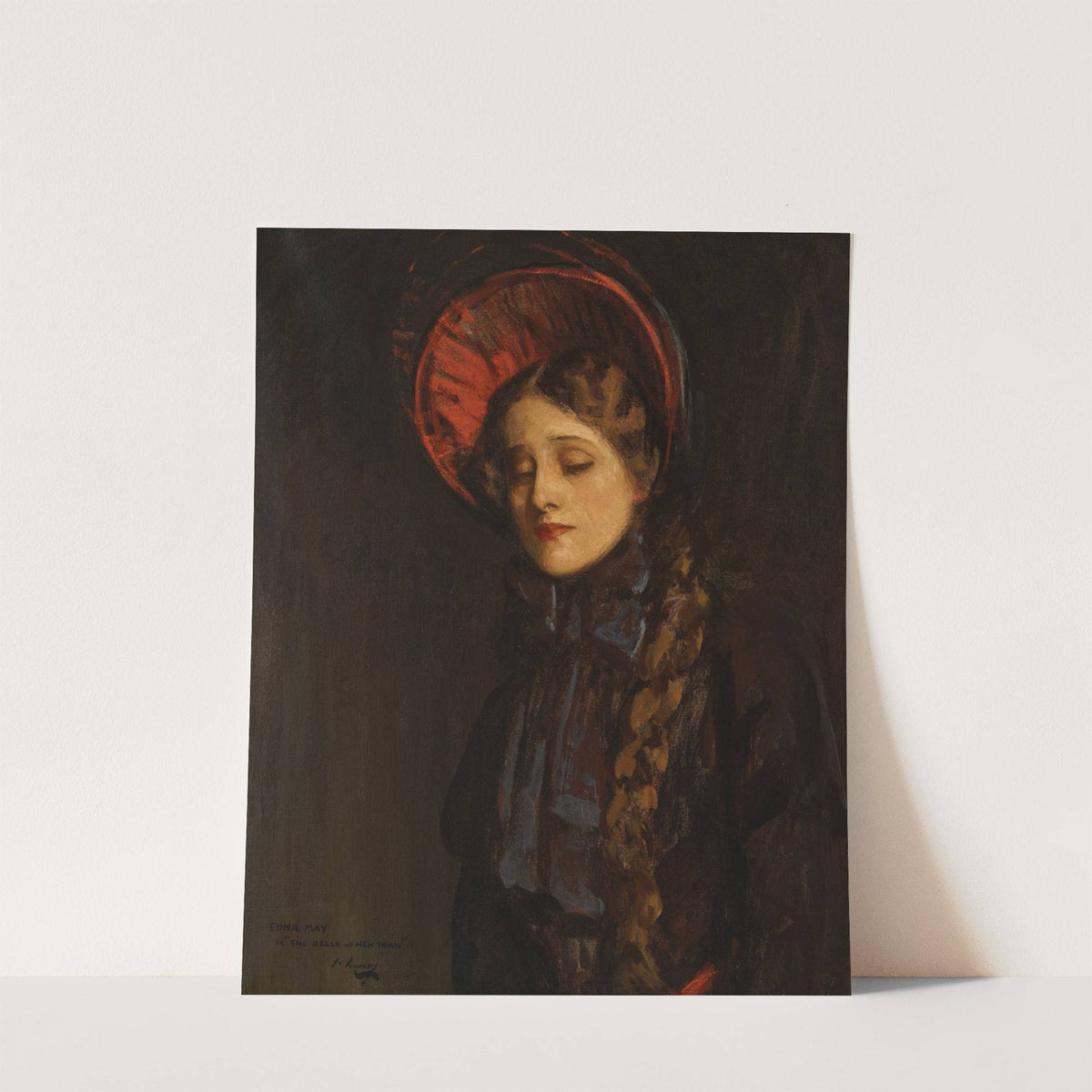 Edna May In The Belle Of New York by Sir John Lavery