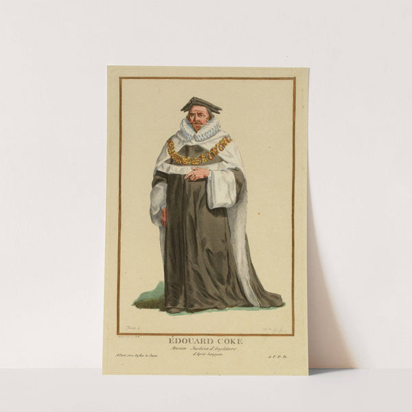 Edouard Coke Ancien justicier d&#8217;Angleterre by Pierre Duflos
