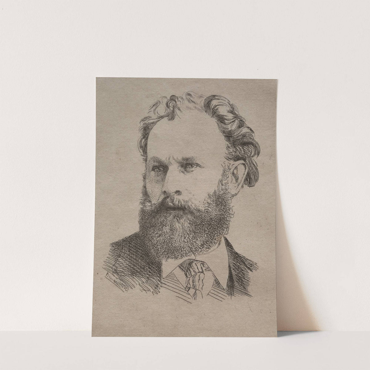 Edouard Manet (1867) by Félix Bracquemond