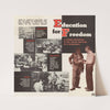 Education for Freedom No. 18 poster by U.S. Information Agency