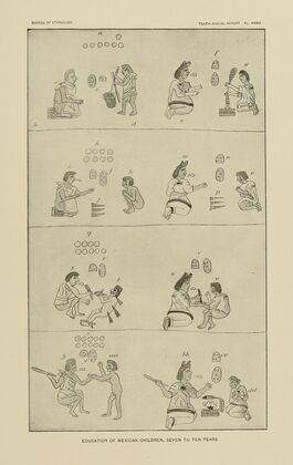 Education of Mexican Children, Seven to Ten years.