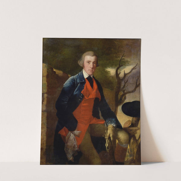 Edward Becher Leacroft of Wirksworth by Joseph Wright of Derby