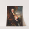 Edward George Lind And His Son, Montague by Sir William Beechey