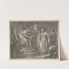 Edward, Prince of Wales, Presenting the Captive King John of France and His Sons to His Father Edward the Third After the Battle of Poictiers by John Francis Rigaud