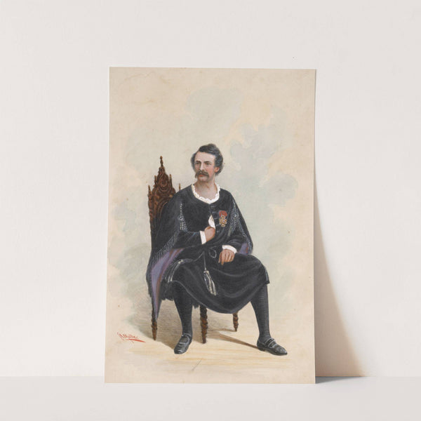 Lawrence Barrett (1890) by Conrad A. Müller