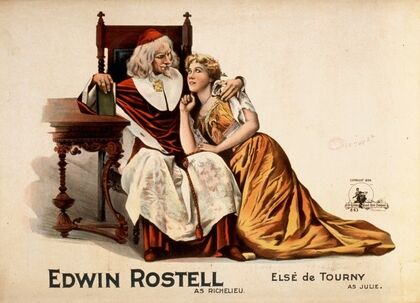 Edwin Rostell as Richelieu, Elsé Tourny as Julie