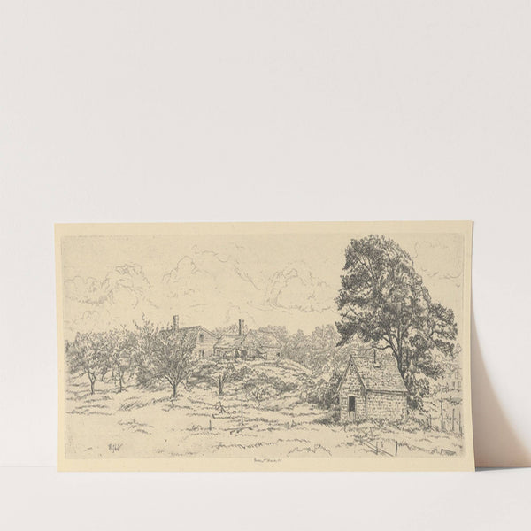 Eel-Catcher’s House (1900-1925) by Ernest Haskell