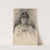 Een dame bezig met handwerk by Theo van Hoytema