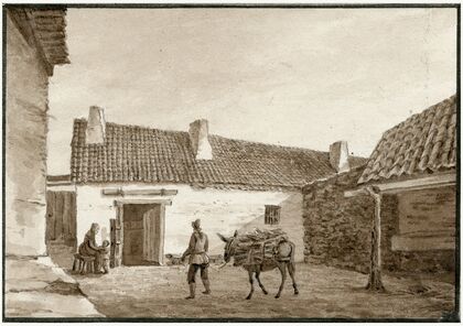 Een landhuis in de omgeving van Madrid