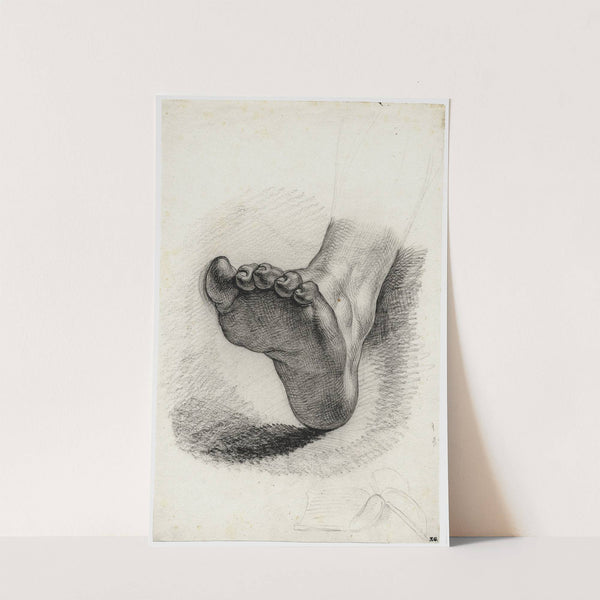 Een voet, steunend op de hiel by David Humbert de Superville