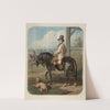 Eequestrian portrait of Adam Krasiński at a race in Warsaw (1854) by Juliusz Kossak