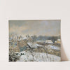 Effet de neige à Louveciennes (1876) by Alfred Sisley