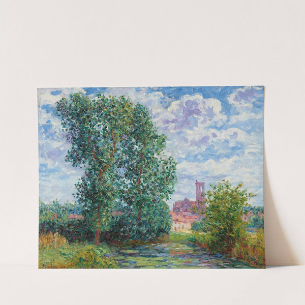 Effet de soleil par temps d&#039;orage, Larchant by Francis Picabia