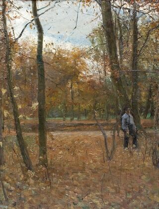Efterår i Søndermarken (1885)