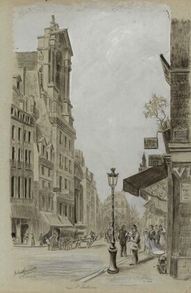 Eglise Saint-Paul-Saint-Louis, rue Saint-Antoine, 4ème arrondissement (1895-1905)