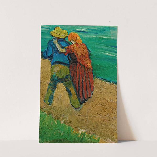 Eglogue En Provence – Un Couple D’amoureux (1888) by Vincent van Gogh