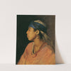 Egyptian singer by Leopold Carl Müller
