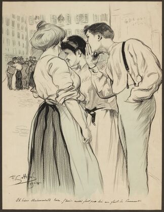 Eh bien Mademoiselle Rose, j’suis aussi fort que lui en faits de bonnets (1905)