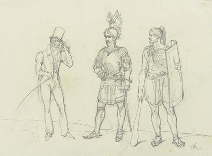 Ein Herr, ein Ritter und ein Krieger