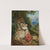 Ein Mädchen schmückt die Mutter Gottes mit einer Rose (1836) by Ferdinand Georg Waldmüller