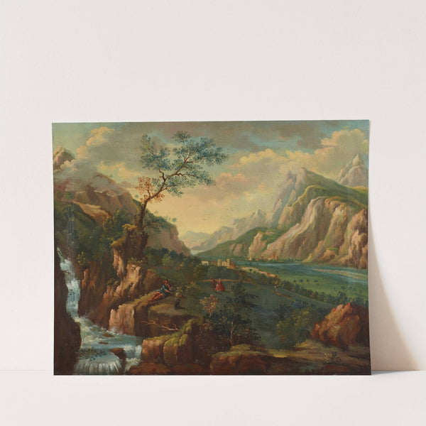 Ein schöner prospect in dem sargansser Land by Johann Caspar Ulinger