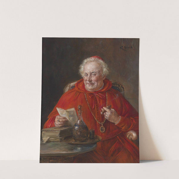 Eine gute Zigarre by Ernst Nowak