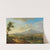 Eine hügelige Flusslandschaft mit Marktfahrern und Anglern by Christian Georg Schütz the elder