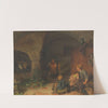 Eine warme Mahlzeit (Ca. 1870-80) by Felix Schlesinger