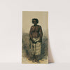 Eingeborenenfrau aus Woolongong (Wollongong), Australien by Joseph Selleny