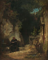 Einsiedler mit Mädchen (1870)