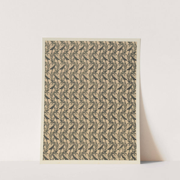 Einwickelpapier für die Parfümeriefabrik Dr. R. Morisse & Co. Elberfeld (1920) by Walter Kampmann