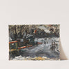 Eisbahn im Berliner Tiergarten (1909) by Lovis Corinth
