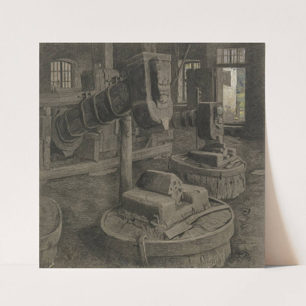 Eisenhammer (Hammerschmied Mall in Brück an der Ahr) by Klementine Noll-Prenger