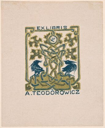 Ekslibris Augusta Teodorowicza (1903)