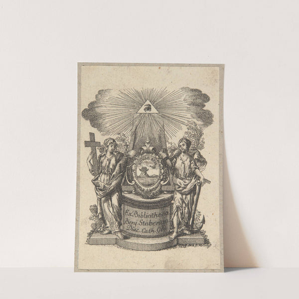 Ekslibris Beniamina Stabenau (1725-1755) by Martin Tyroff