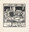Ekslibris Frederich J. Miracle (1904)