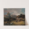 El Juego de Barras (The Game of Bars) (1860) by Eugenio Lucas Velázquez
