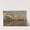 El Naviglio de Milán by Emilio Gola