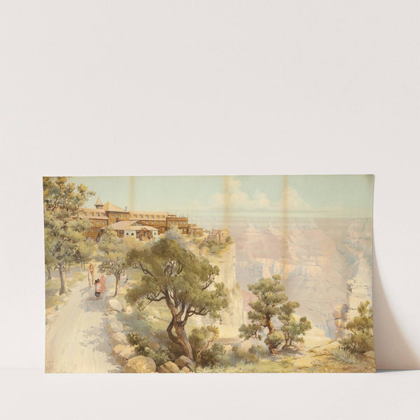 El Tovar, Grand Canyon, Arizona (1906) by Louis Benton Akin