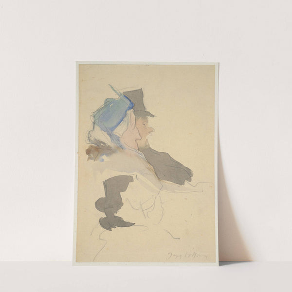 Elderly Couple (ca. 1900) by Jacques Villon