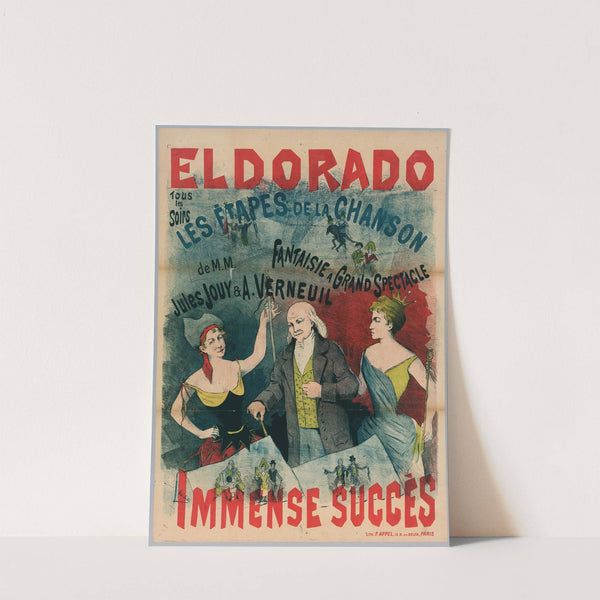 Eldorado Tous Les Soirs Les Etapes De La Chanson (1890) by Léon Labbé