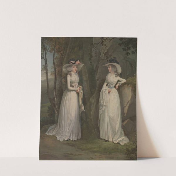 Eleanor And Margaret Ross by Alexander Nasmyth
