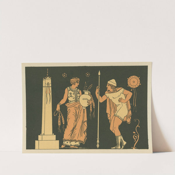 Electra and Orestes (1879) by John Flaxman