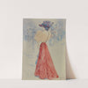 Elégante à la jupe rouge (1890-1900) by Henri Somm
