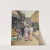 Élégantes en promenade by Basile Lemeunier