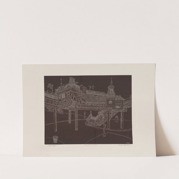 Elevated Station (1936) by Fred Becker