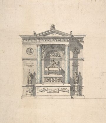 Elevation for a Wall Tomb — size preview